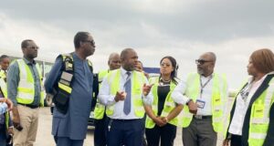 BASL Intensifies MMA2 Preparations for Regional Flights, Year-End Travel Rush BASL Chairman Wale Babalakin inspects facilities at Murtala Muhammed Airport Terminal Two ahead of regional flight operations.